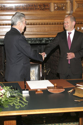 Heinz Fischer, Olaf Scholz