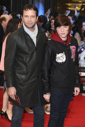 James Purefoy mit Begleitung