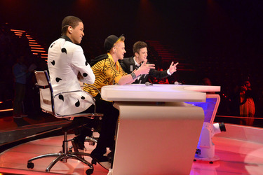 Jesse Ritch, Daniele Negroni, Luca Hänni