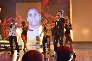 Jesse Ritch, Daniele Negroni, Luca Hänni