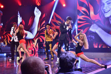 Jesse Ritch, Daniele Negroni, Luca Hänni