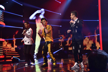 Jesse Ritch, Daniele Negroni, Luca Hänni