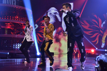 Jesse Ritch, Daniele Negroni, Luca Hänni