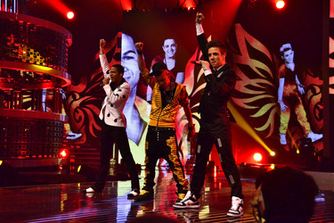 Jesse Ritch, Daniele Negroni, Luca Hänni