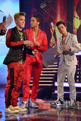 Daniele Negroni, Jesse Ritch, Luca Hänni