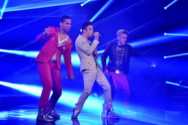 Jesse Ritch, Luca Hänni, Daniele Negroni