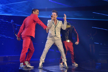 Jesse Ritch, Luca Hänni, Daniele Negroni