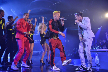 Jesse Ritch, Daniele Negroni, Luca Hänni