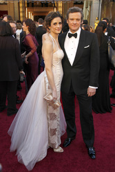 Colin Firth mit Gattin Livia Giuggioli