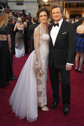 Colin Firth mit Gattin Livia Giuggioli
