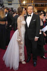 Colin Firth mit Gattin Livia Giuggioli