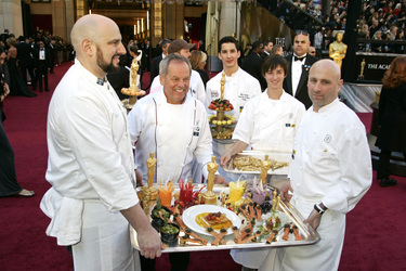 Wolfgang Puck mit Team