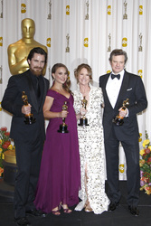 Christina Bale, Natalie Portman, Melissa Leo, Colin Firth