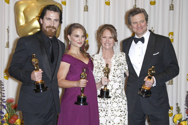 Christina Bale, Natalie Portman, Melissa Leo, Colin Firth