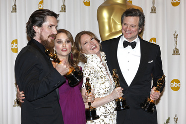 Christina Bale, Natalie Portman, Melissa Leo, Colin Firth