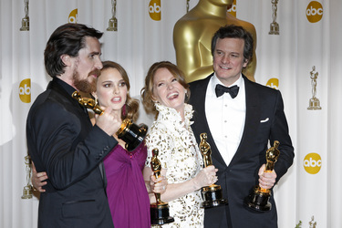 Christina Bale, Natalie Portman, Melissa Leo, Colin Firth