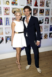Kimberly Wyatt mit Begleitung