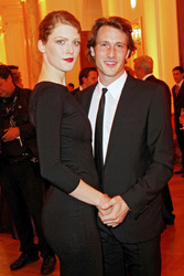 David Rott mit Freundin Lena