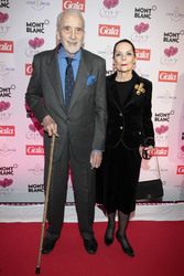 Christopher Lee mit Ehefrau Gitte