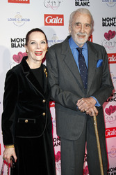 Christopher Lee mit Ehefrau Gitte