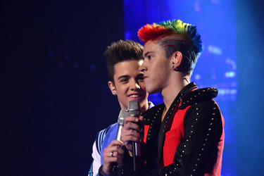 Luca Hänni, Daniele Negroni