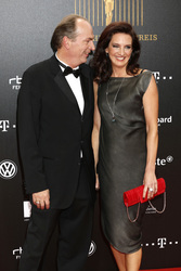 Herbert Knaup mit Gattin Chrisitine