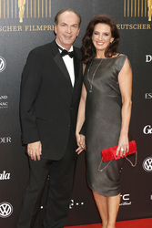 Herbert Knaup mit Gattin Chrisitine