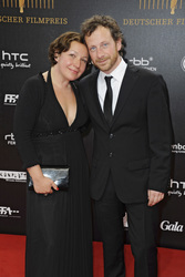 Fabian Busch mit Gattin Sunny