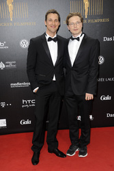 Florian David Fitz mit Begleitung