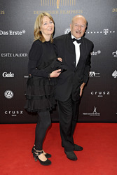 Volker Schlöndorff mit Gattin Angelika