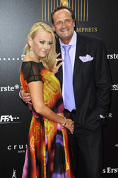 Jenny Elvers-Elbertzhagen mit Ehemann Goetz Elbertzhagen