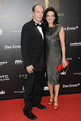 Herbert Knaup mit Gattin Christiane