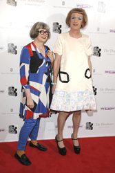 Grayson Perry mit Begleitung