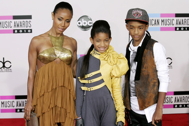 Jada Pinkett Smith, Willow Smith, Jaden Smith