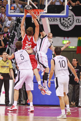 Chris Ensminger, Tibor Pleiss, Tony Gaffney