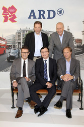 Michael Antwerpes, Gerd Gottlob, Volker Herres, Walter Johannsen, Gerhard Delling