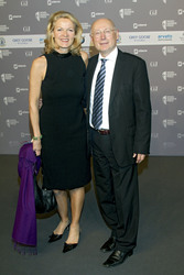 Stefan Aust mit Ehefrau Katrin