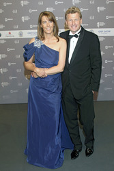 Bernd Buchholz mit Ehefrau Inga