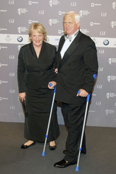 Heiner Bremer mit Ehefrau Christl Rehmenklaus