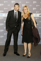 Kai Wiesinger mit Schwester Kati Wiesinger