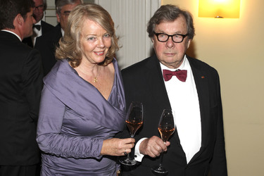 Hellmuth Karasek mit Gattin Armgard Seegers-Karasek