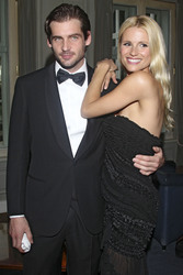 Michelle Hunziker mit ihrem Verlobten Tomaso Trussardi