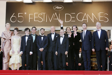 Tilda Swinton, Kara Hayward, Jared Gilman, Roman Coppola, Jason Schwartzman, Bruce Willis, Bob Balaban, Alexandre Desplat, Wes Anderson, Edward Norton, Bill Murray