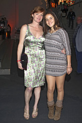 Nia Petri mit Tochter