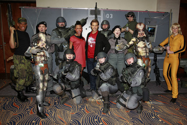 Casper Van Dien mit Fans
