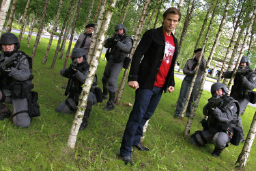 Casper Van Dien mit Fans