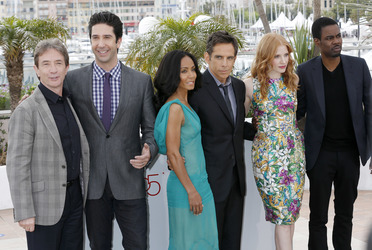 Martin Short, David Schwimmer, Jada Pinkett Smith, Ben Stiller, Jessica Chastain, Chris Rock