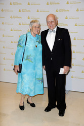 Hans Lenk mit Ehefrau Ulrike