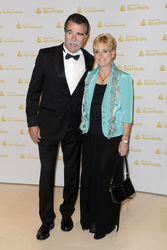 Heiner Brand mit Ehefrau Christel