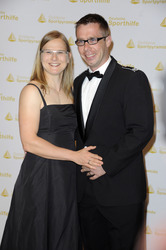 Jenny Wolf mit Freund Oliver Lotze